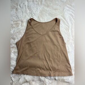 Tan tank top 3XL cropped